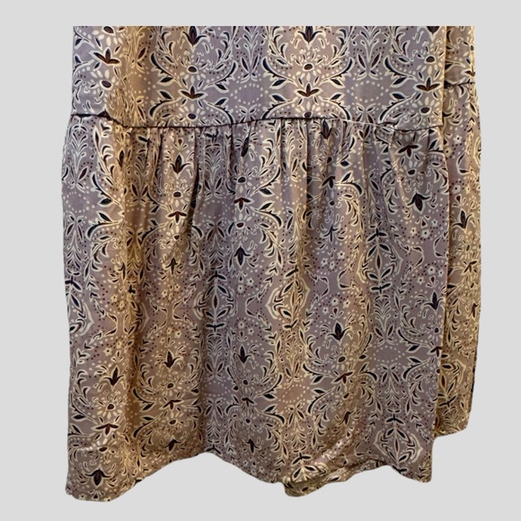 Reitmans Women’s Smocked Floral Dress Purple Size XL - Picture 6 of 13